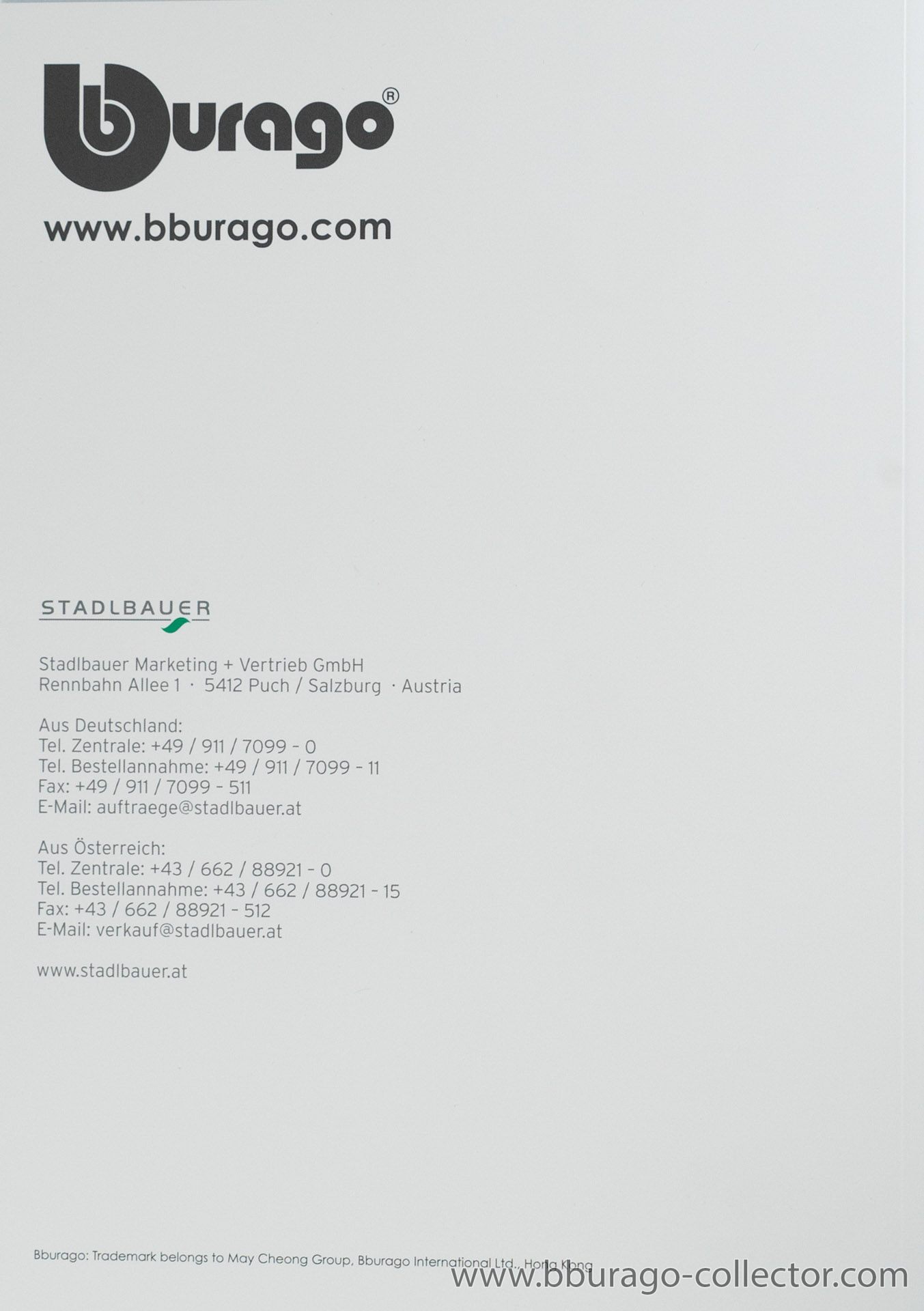 Big Catalogs – Bburago-collector