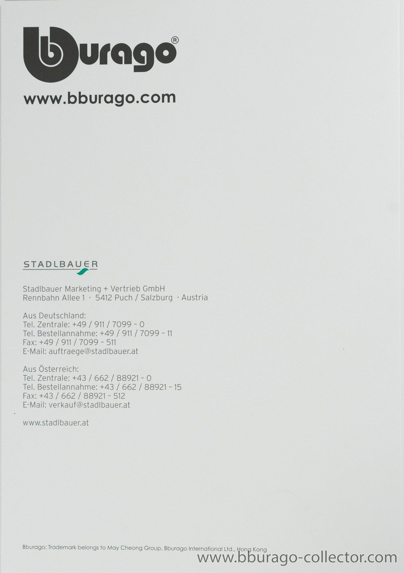 Big Catalogs – Bburago-collector